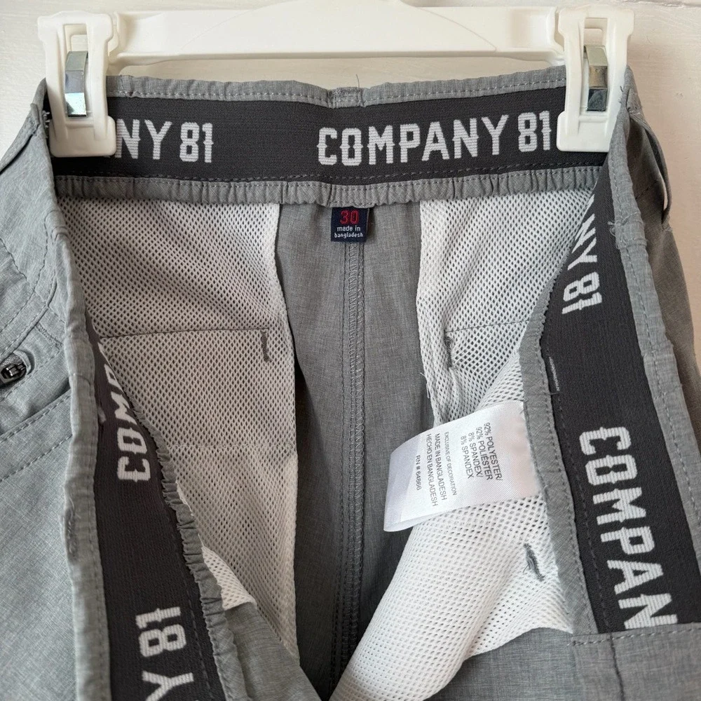 Company 81‎ Men's Casual Shorts Pockets Stretch Breathable Sz 30 Bundle of 2